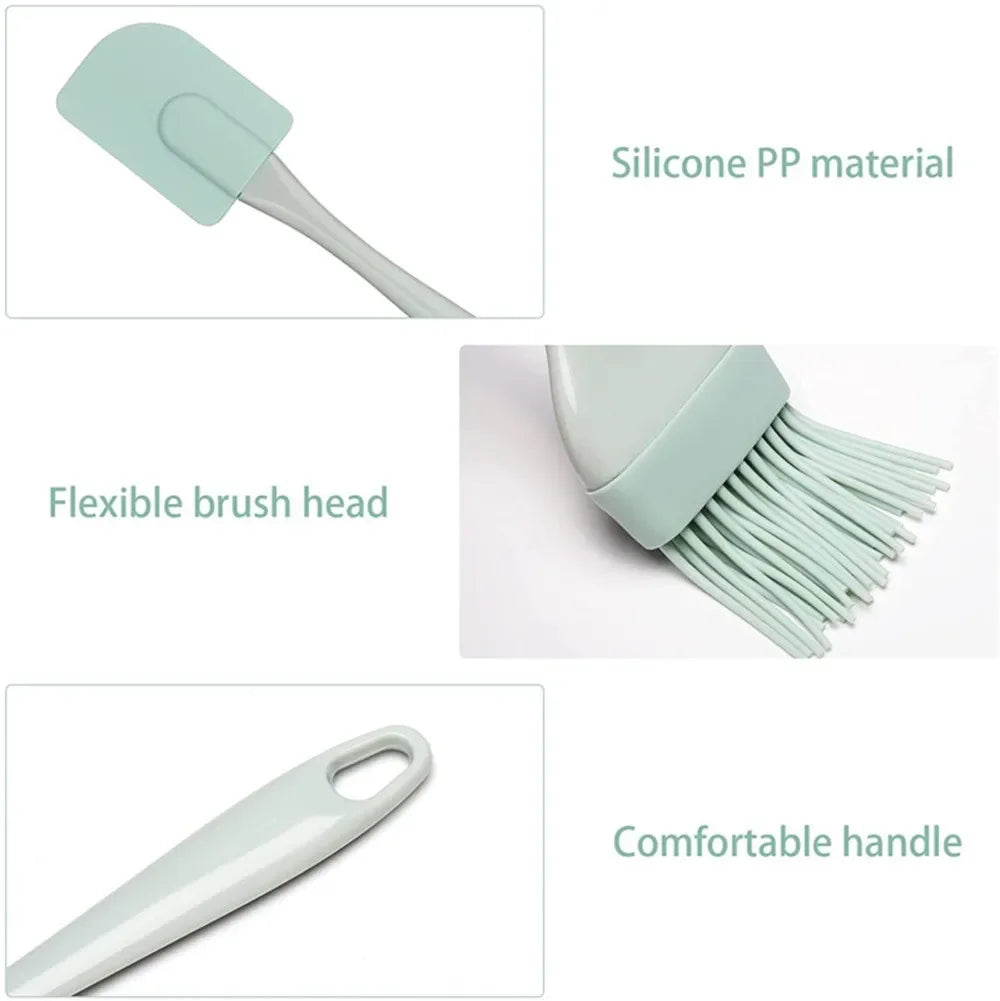 3-Piece Silicone Spatula Set