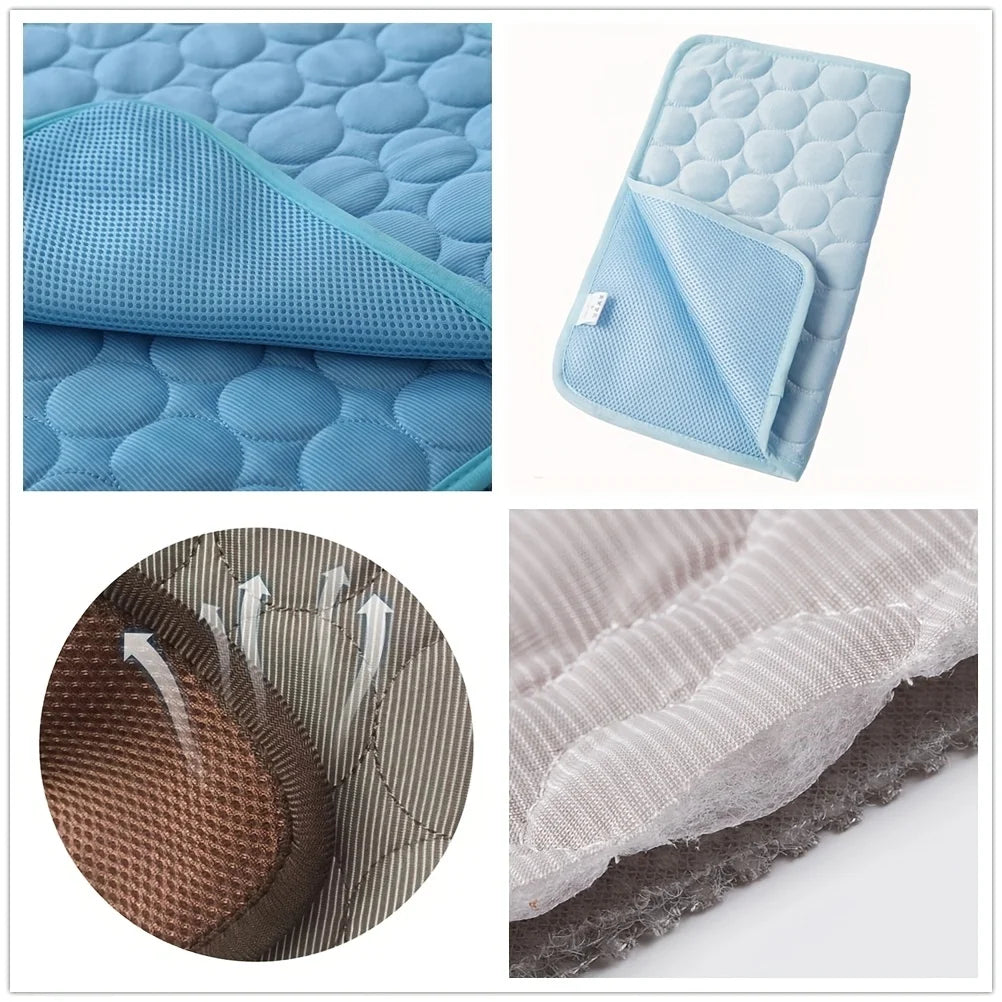 Dog Cooling Mat - Pet Cooling Pad for Cats & Dogs