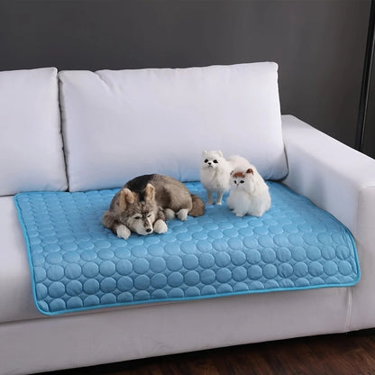 Dog Cooling Mat - Pet Cooling Pad for Cats & Dogs