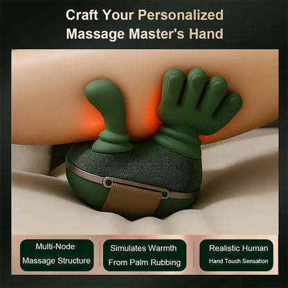 Neck & Shoulder Massager with Heat - Kneading Wrap