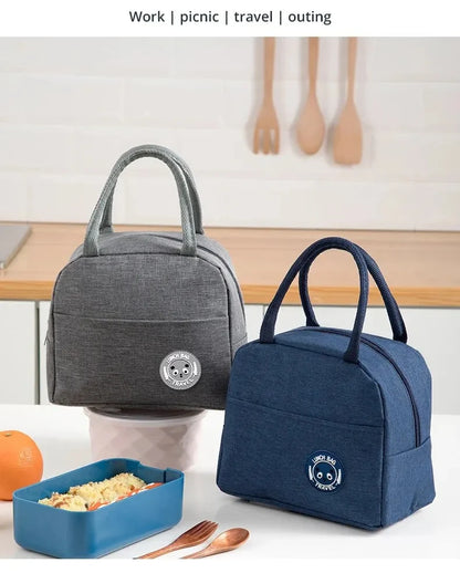 Insulated Lunch Bag - Reusable Cooler Tote for Men & Women