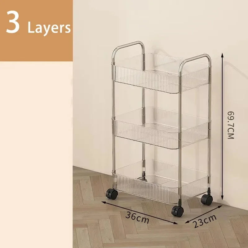 Rolling Multi-Tier Storage Cart