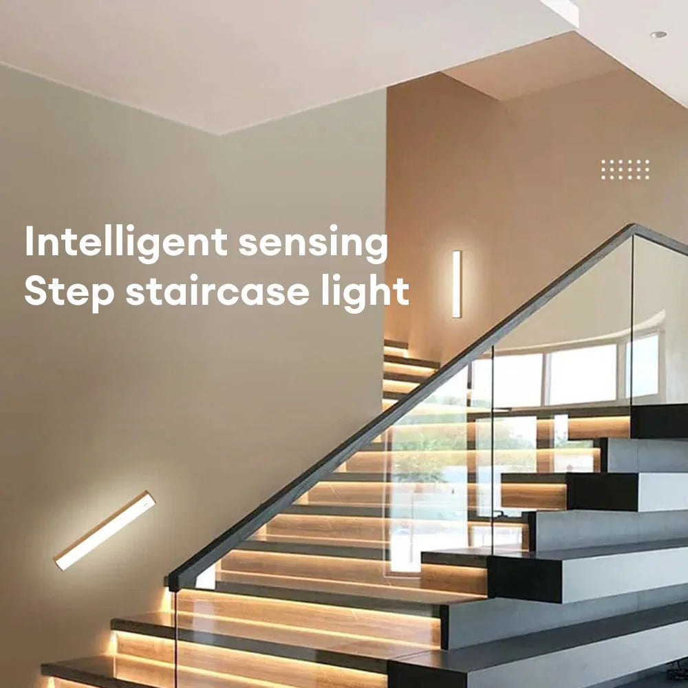 LED Motion Sensor Light - Rechargeable Smart Cabinet Lamp
