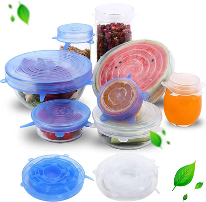 Silicone Stretch Lids 6-Pack