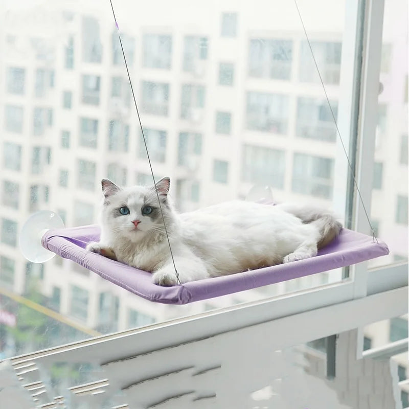 Hanging Cat Hammock - Window Seat Bed for Cats
