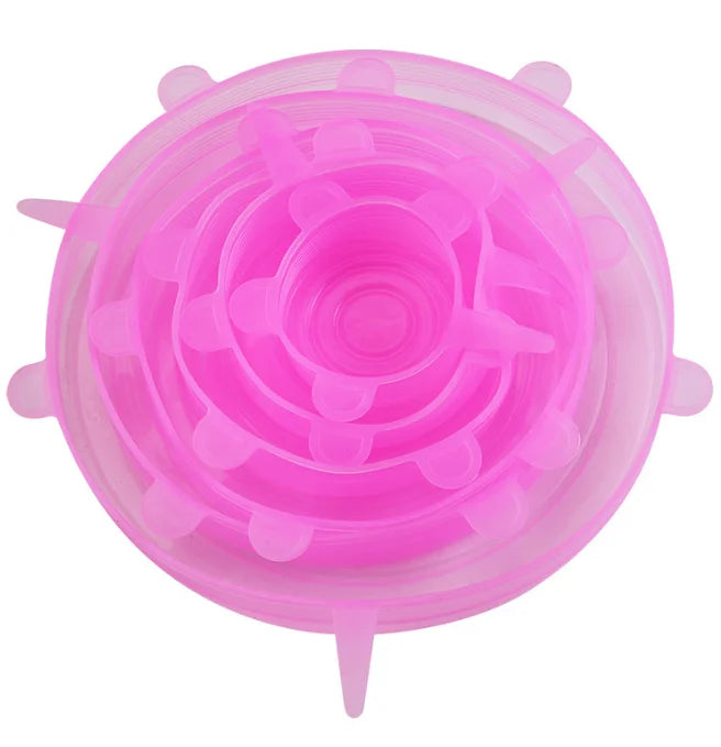 Silicone Stretch Lids 6-Pack