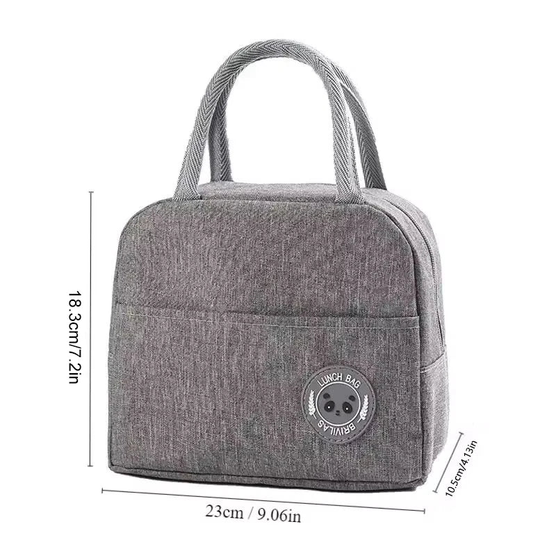 Insulated Lunch Bag - Reusable Cooler Tote for Men & Women