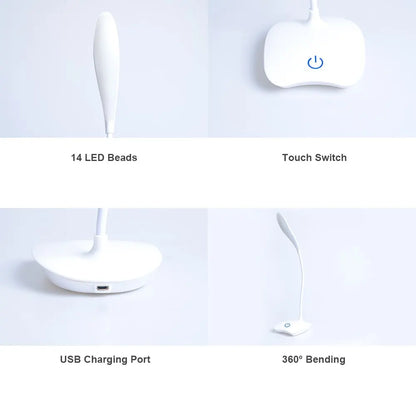 USB Rechargeable LED Desk Lamp
