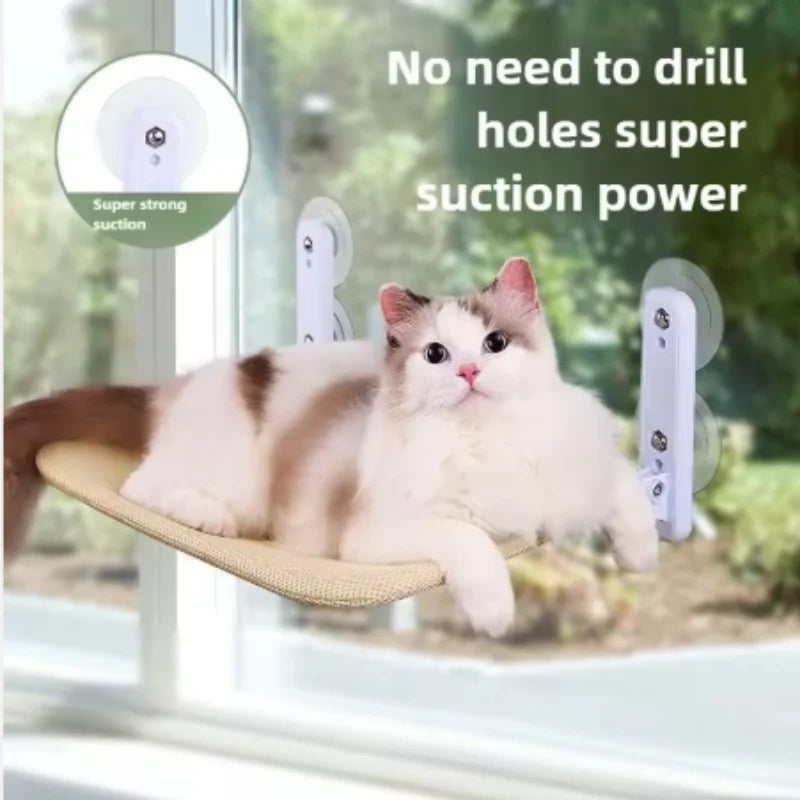 Hanging Cat Hammock - Window Seat Bed for Cats