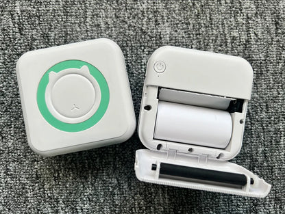 Portable Mini Thermal Printer - Wireless Bluetooth Photo & Label Printer