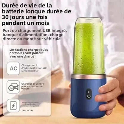 Portable USB Blender - 400ml Travel Juicer Cup