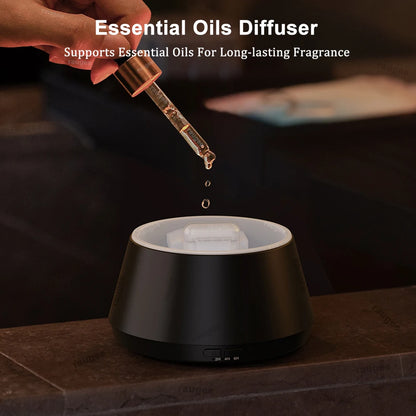 Essential Oil Diffuser - Aromatherapy Diffuser with 7 Color Night Light and Timer, 120ml
