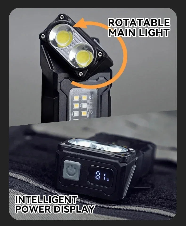 Rechargeable LED Work Light - Magnetic Flashlight