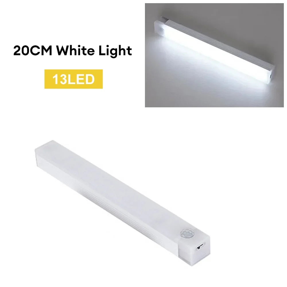 LED Motion Sensor Light - Rechargeable Smart Cabinet Lamp