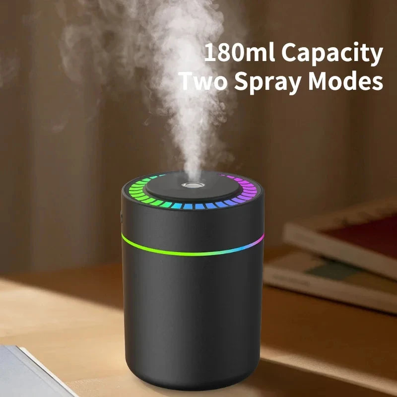 Mini USB Humidifier - Aroma Diffuser with Light