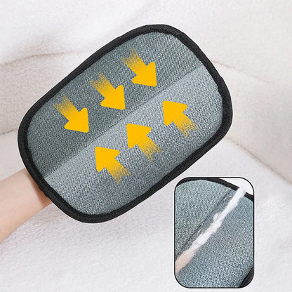 Pet Grooming Gloves - Hair Remover for Dogs & Cats