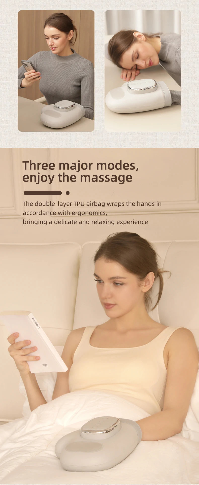 Hand Massager - Airbag Compression Massage Glove