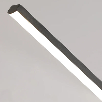 Modern Pendant Light - Linear LED Chandelier, Dining Room Light Fixture for Kitchen Island