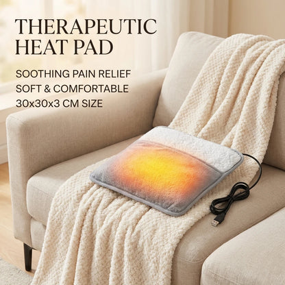 Electric Foot Warmer - Rechargeable Under Desk Heating Pad