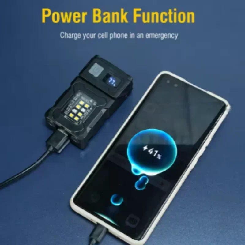 Rechargeable LED Work Light - Magnetic Flashlight