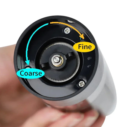 USB Rechargeable Electric Salt and Pepper Grinder Set