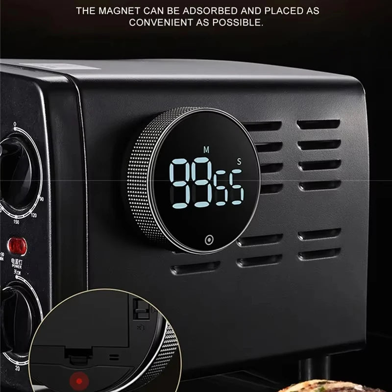 Kitchen Timer - Magnetic Cooking Timer with Digital Display