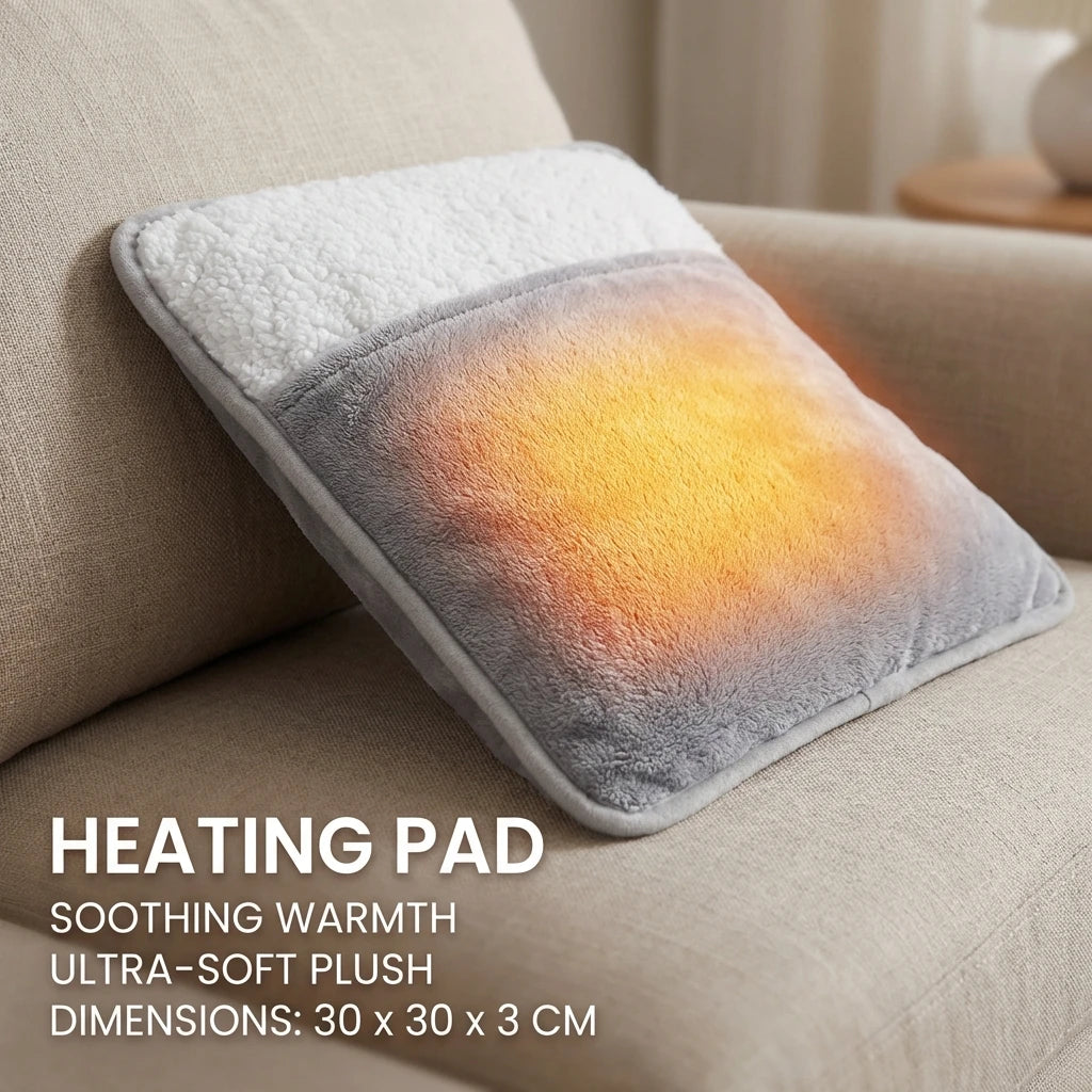 Electric Foot Warmer - Rechargeable Under Desk Heating Pad