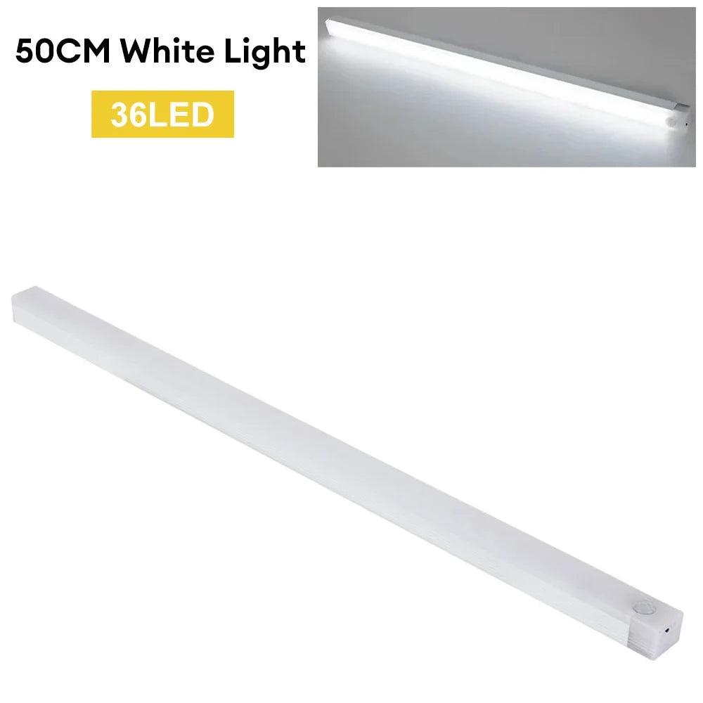 LED Motion Sensor Light - Rechargeable Smart Cabinet Lamp