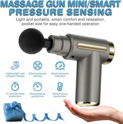 Compact Massage Gun - Deep Tissue Percussion Massager