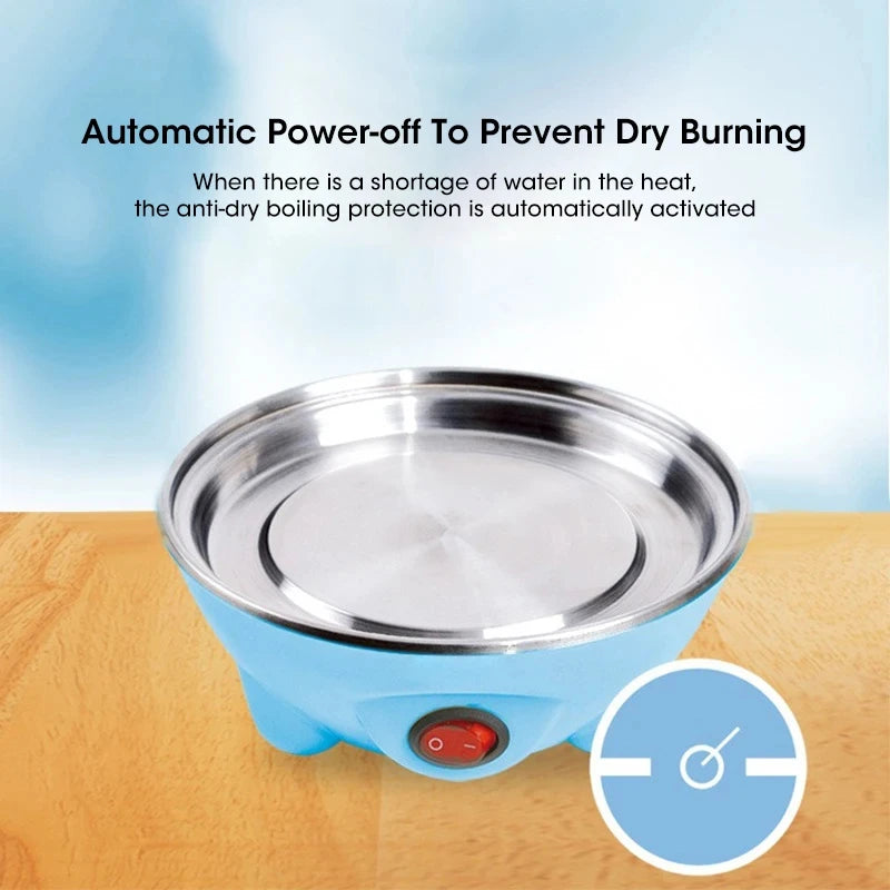 Automatic Egg Cooker - 7-Egg Capacity Steamer