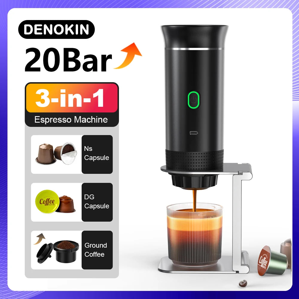 Portable Espresso Machine - Car & Travel