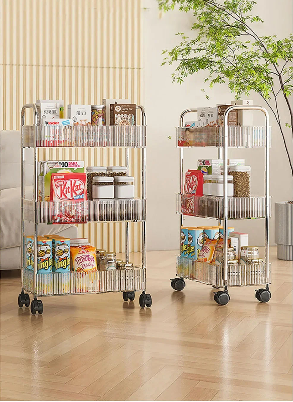 Rolling Multi-Tier Storage Cart