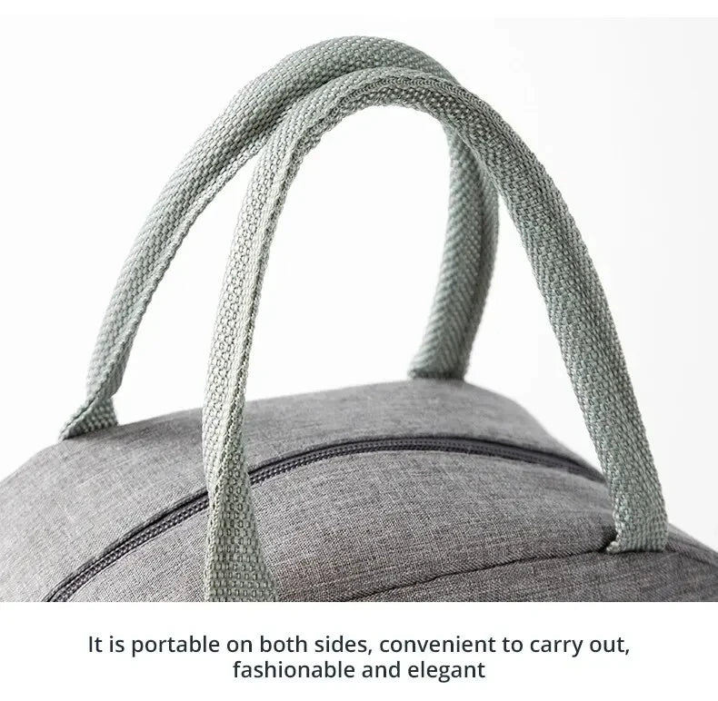 Insulated Lunch Bag - Reusable Cooler Tote for Men & Women