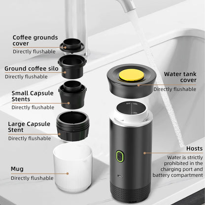 Portable Espresso Machine - Car & Travel