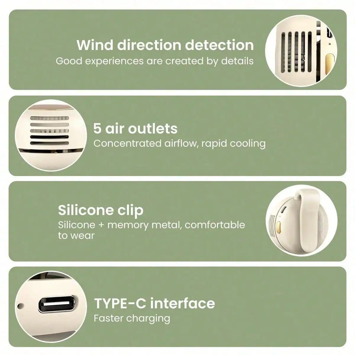ClipBreeze Personal Fan