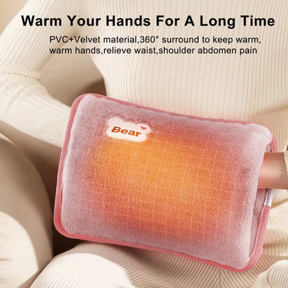 Electric Hand Warmer - Rechargeable Hot Water Bag