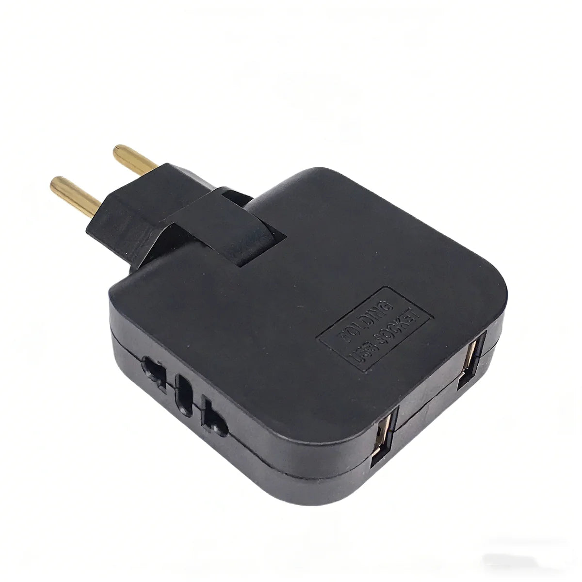 Travel Power Adapter - EU Plug USB Converter