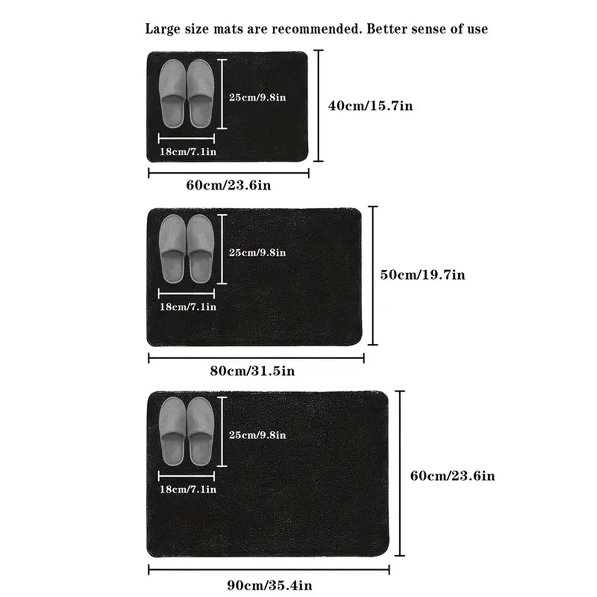 3D Non-Slip Bath Mat