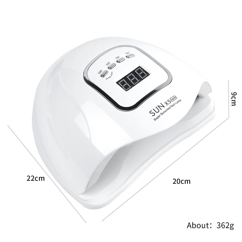 150W UV LED Nail Lamp - Professional Gel Nail Dryer