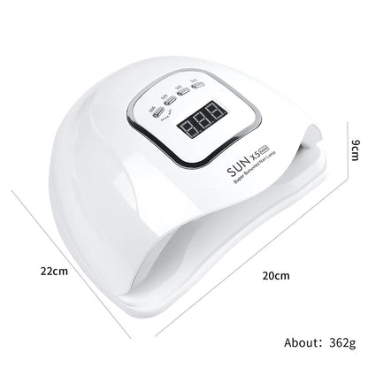 150W UV LED Nail Lamp - Professional Gel Nail Dryer