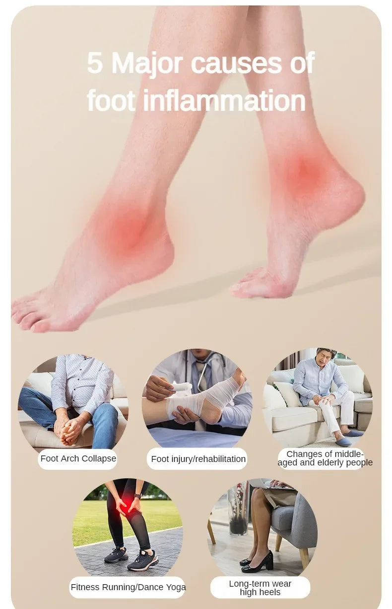 Foot Massager Roller - Plantar Fascia Massage Ball