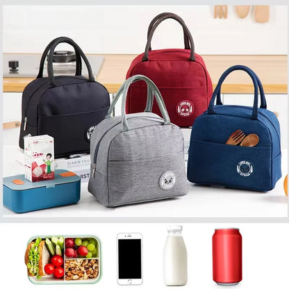 Insulated Lunch Bag - Reusable Cooler Tote for Men & Women