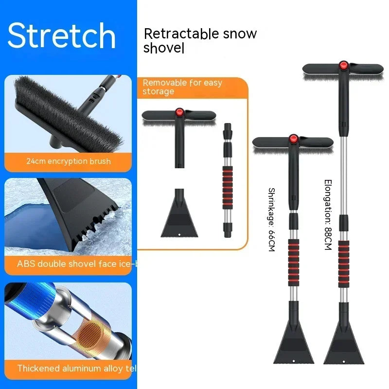 Extendable Snow Brush & Ice Scraper