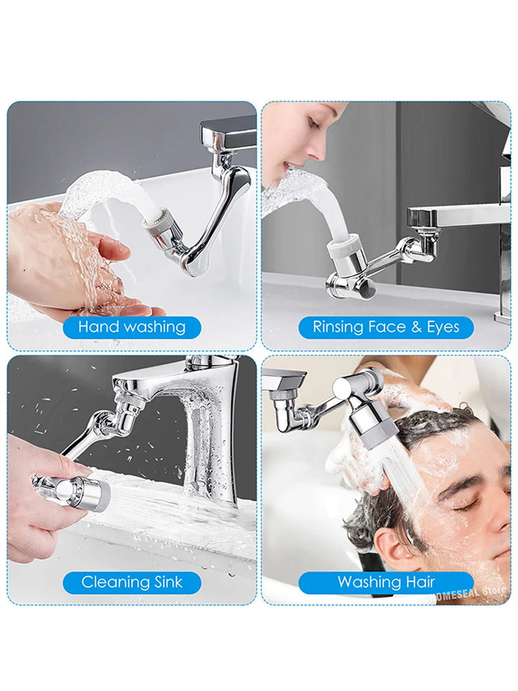 Rotating Faucet Extension Arm