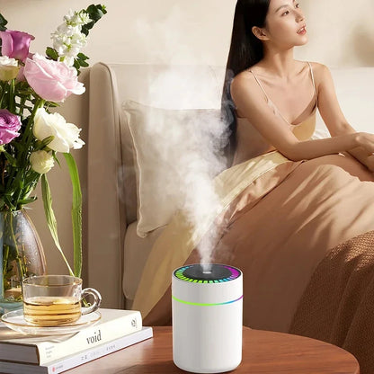 Mini USB Humidifier - Aroma Diffuser with Light