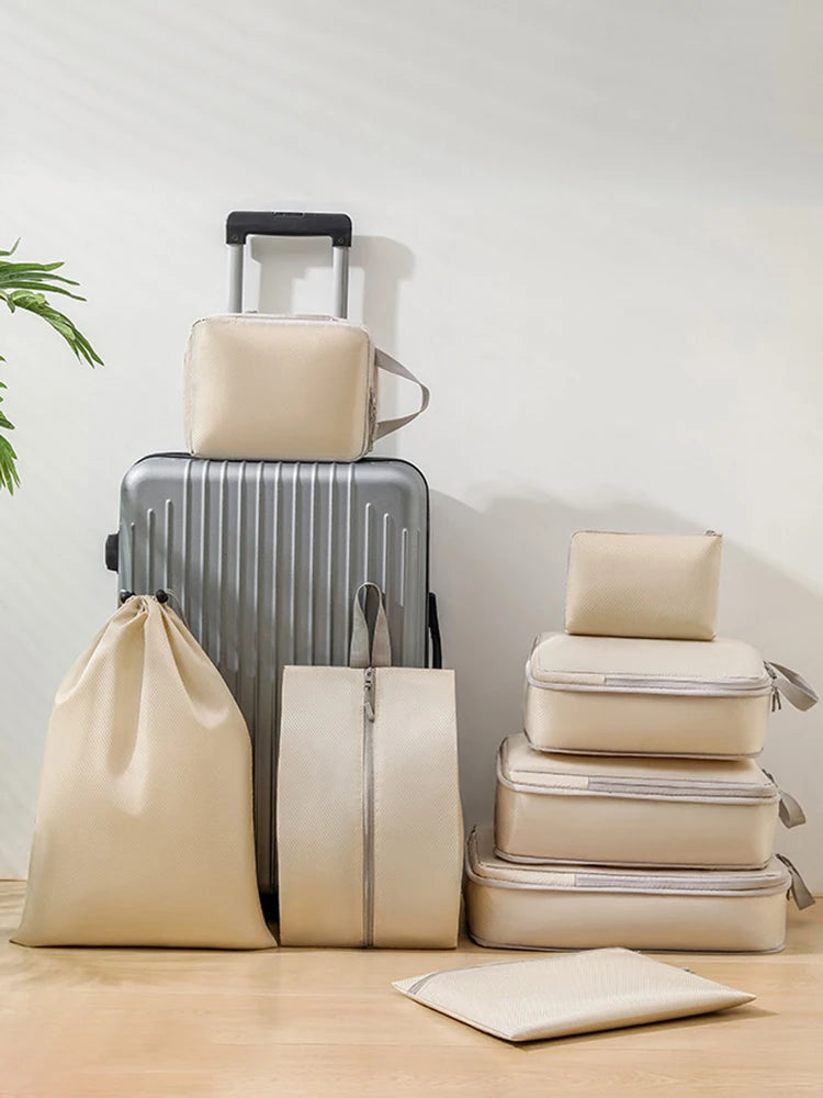 Compressible Travel Packing Cubes - Set of 6