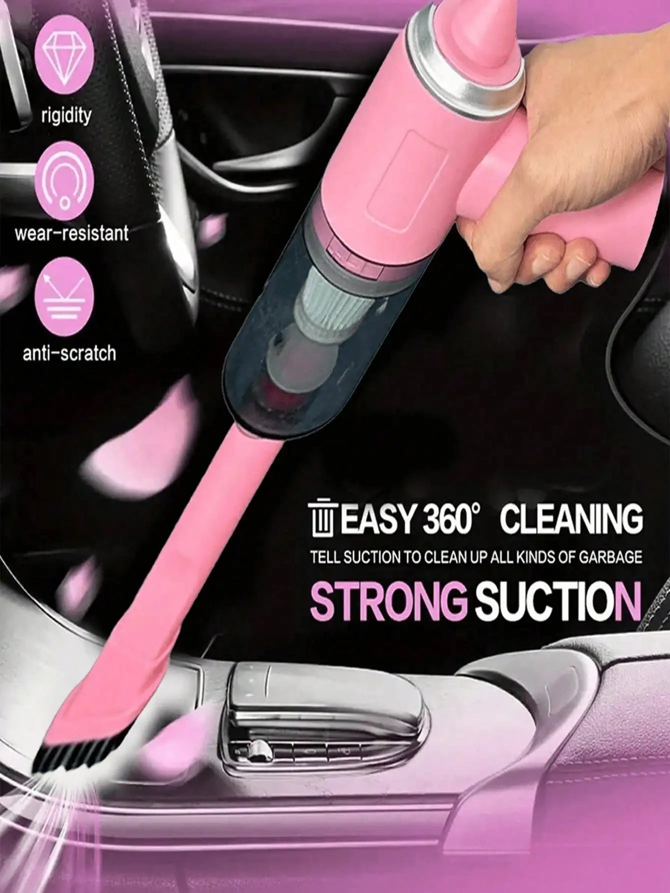 Cordless Handheld Vacuum Cleaner - Rechargeable