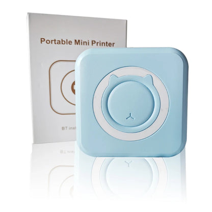 Portable Mini Thermal Printer - Wireless Bluetooth Photo & Label Printer