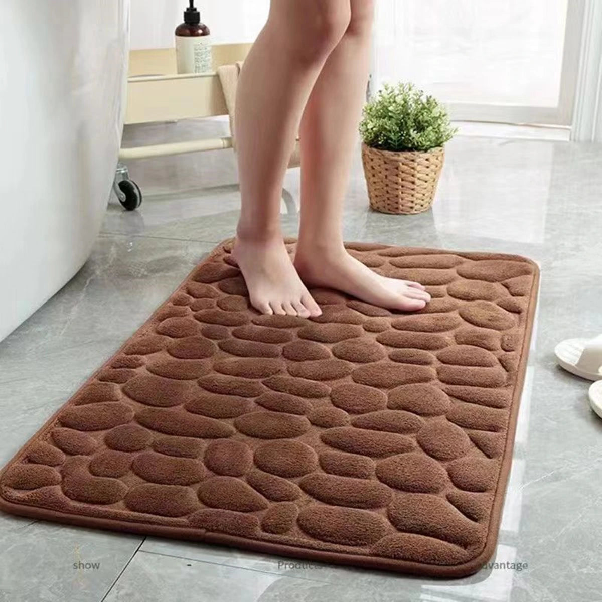 3D Non-Slip Bath Mat