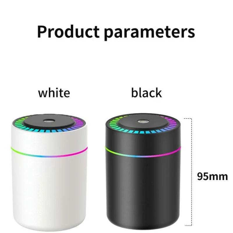 Mini USB Humidifier - Aroma Diffuser with Light